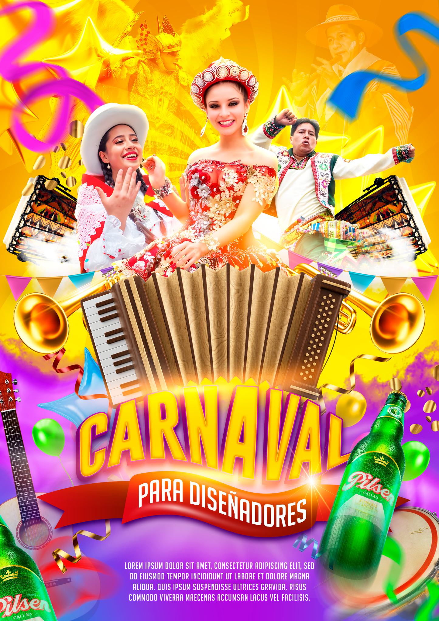 PLANTILLA CARNAVAL ANDINO - Design Market Perú