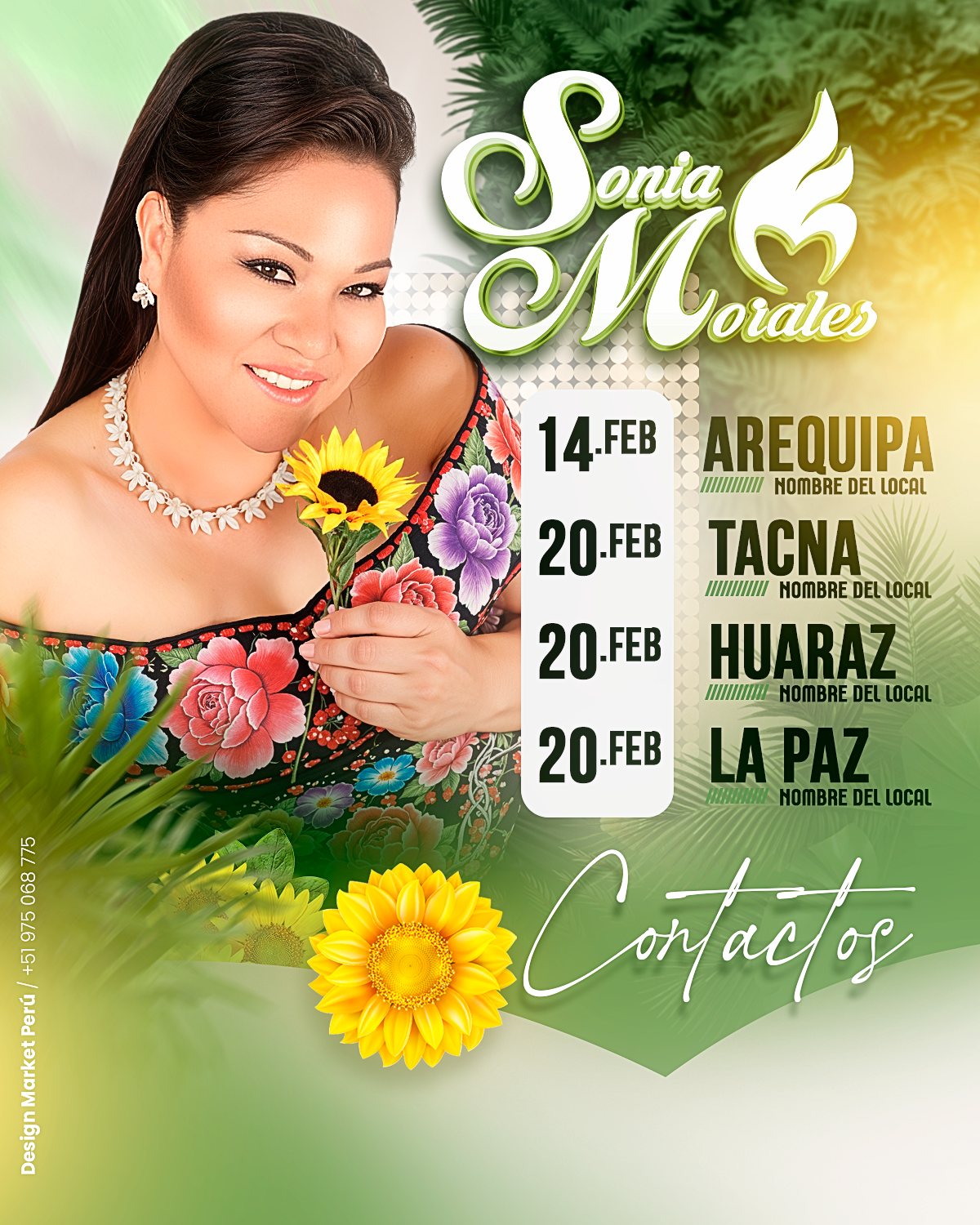 Sonia Morales Agenda Febrero