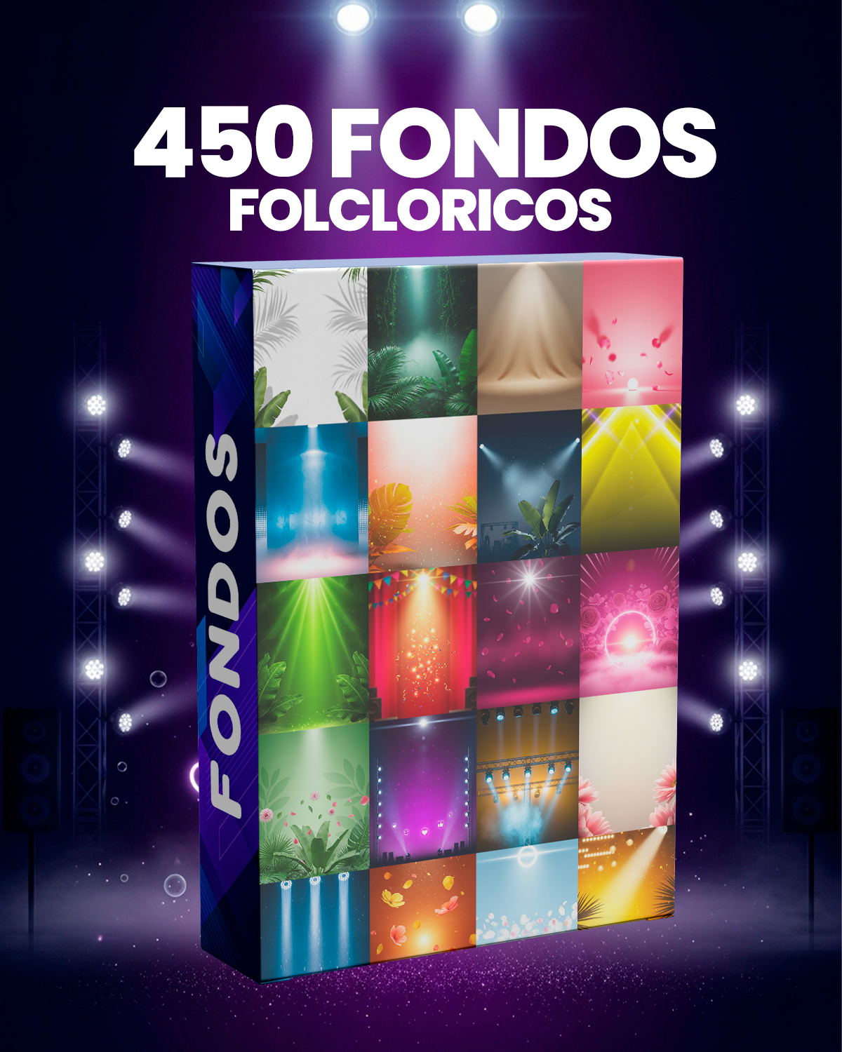 PACK FONDOS FOLCLORICOS 450 fondos
