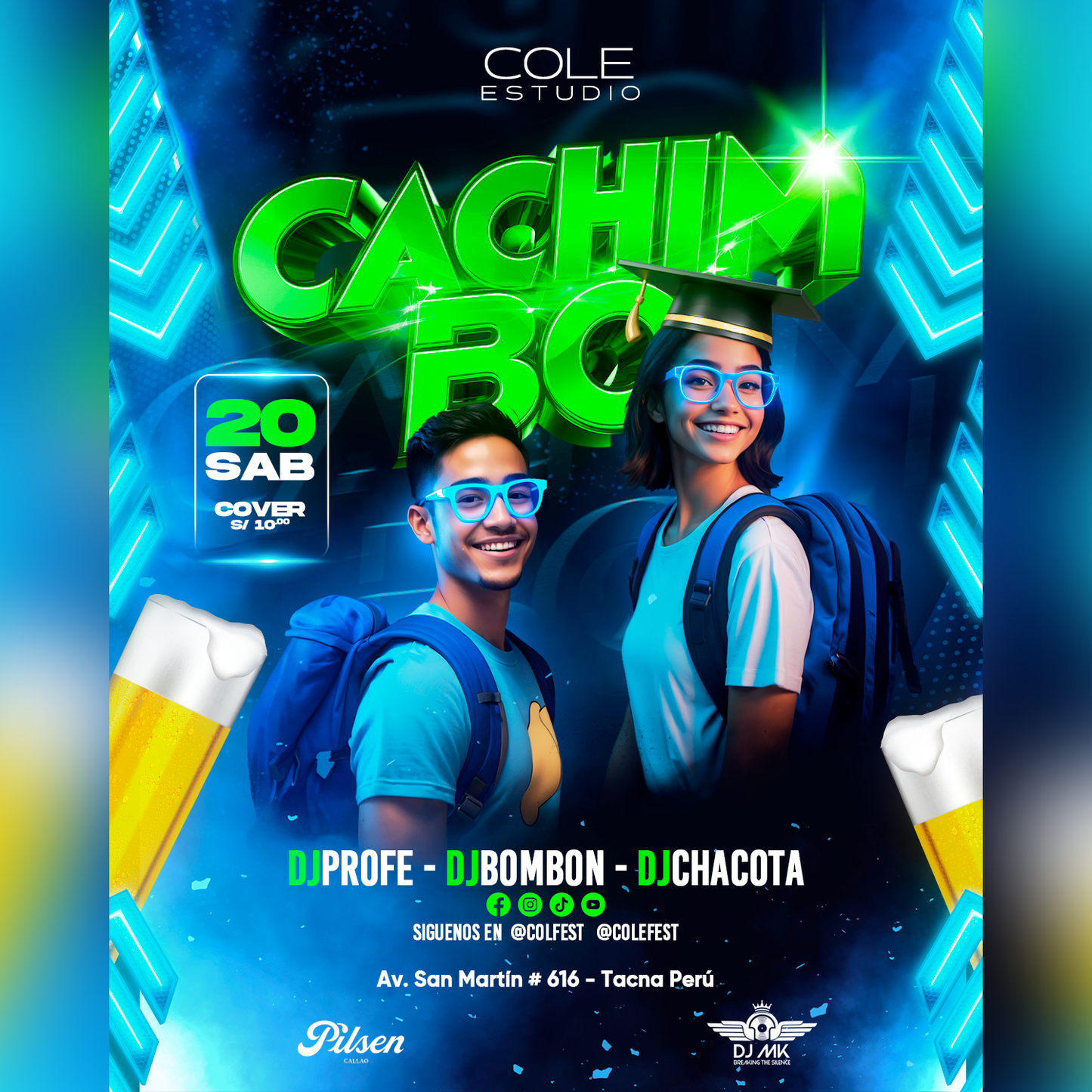 Flyer Cachimbo Design Market Perú - Design Market Perú