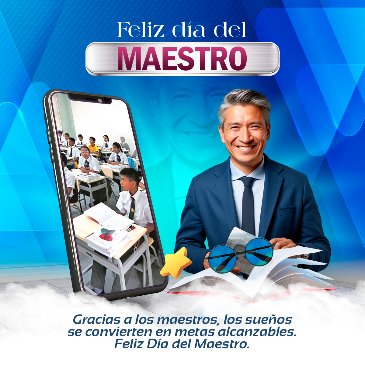 Flyer dia del maestro 1 - Design Market Perú