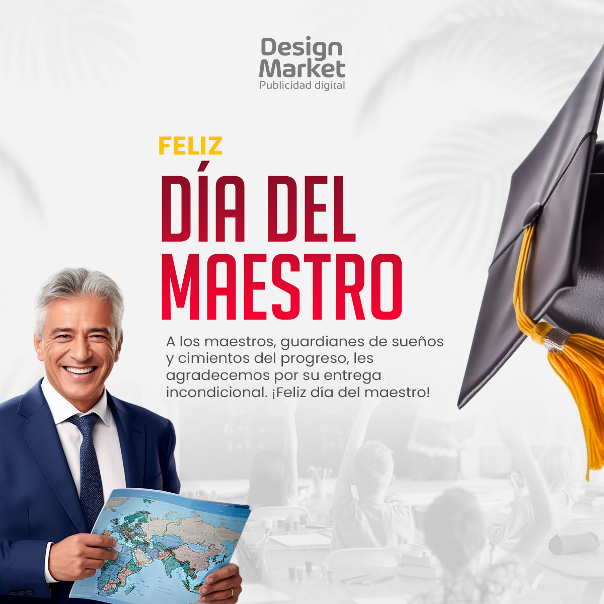 Flyer dia del maestro 10 - Design Market Perú