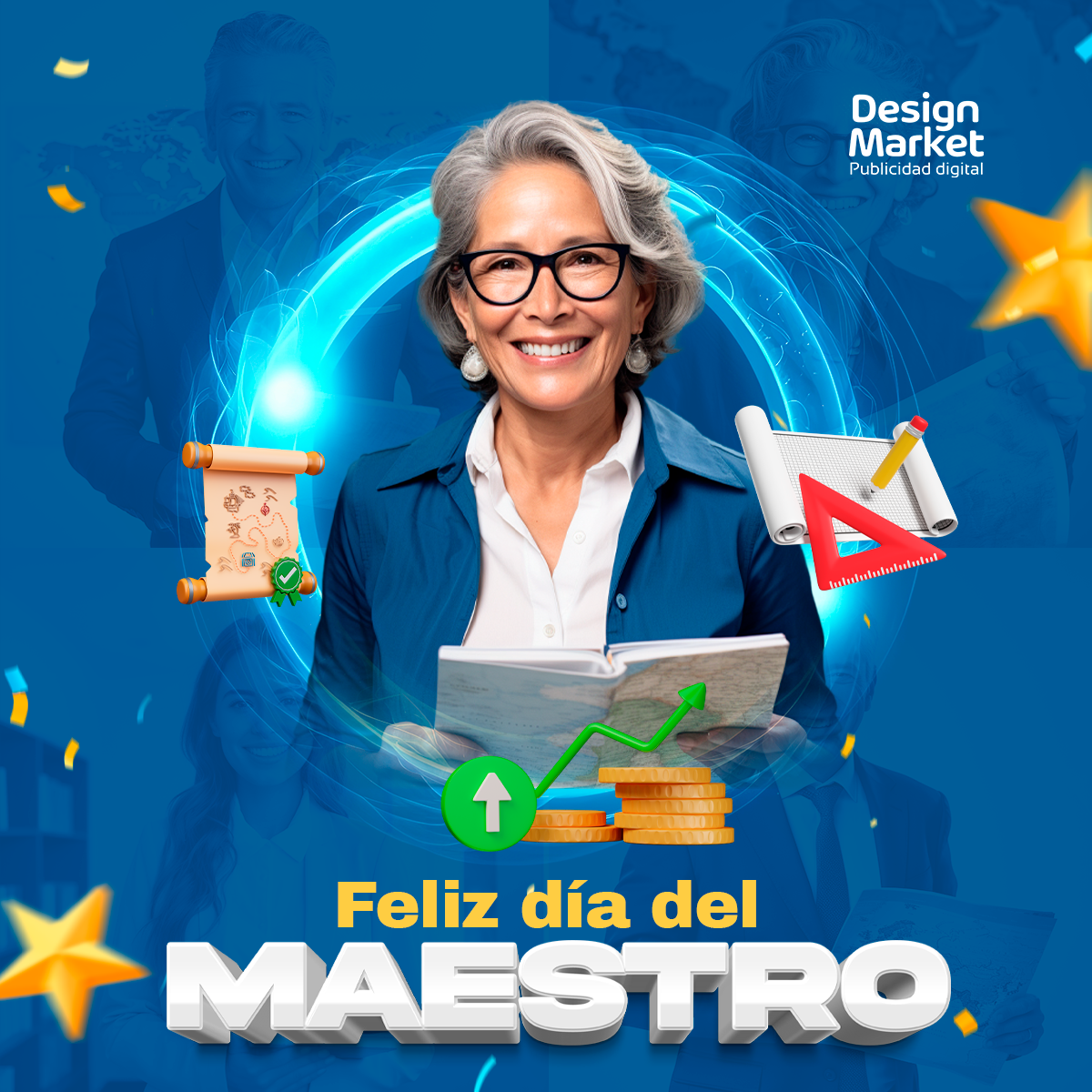 Flyer dia del maestro 3 - Design Market Perú