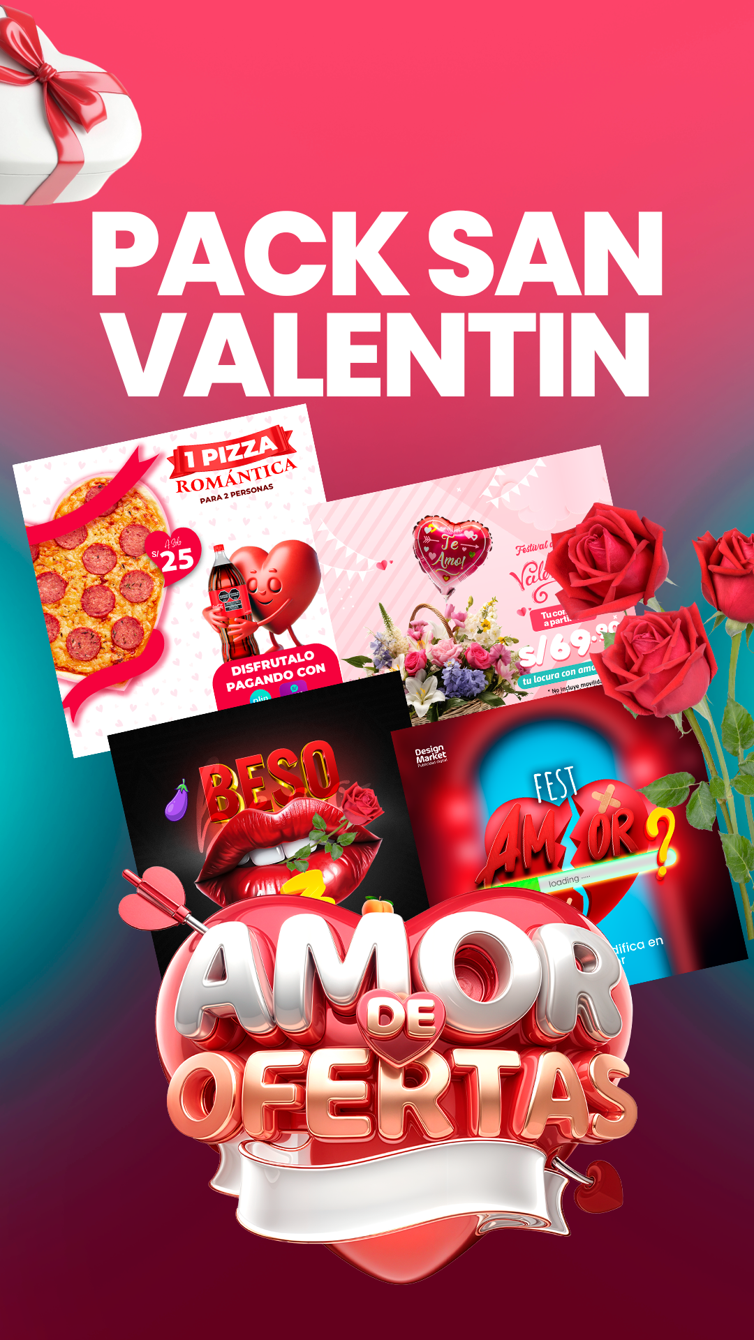 PACK FLYER SAN VALENTIN
