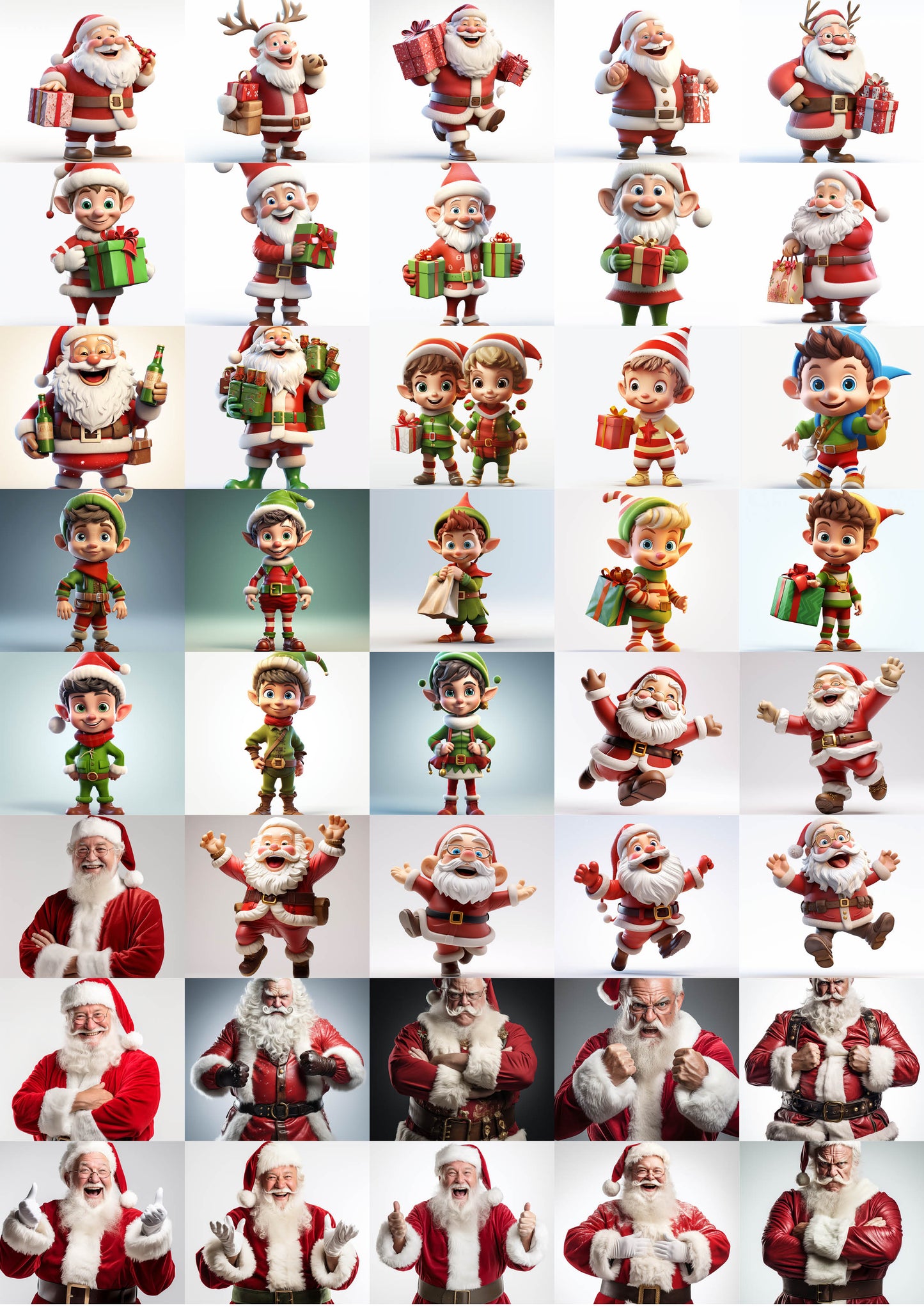 100 IMAGENES PAPÁ NOEL - Design Market Perú