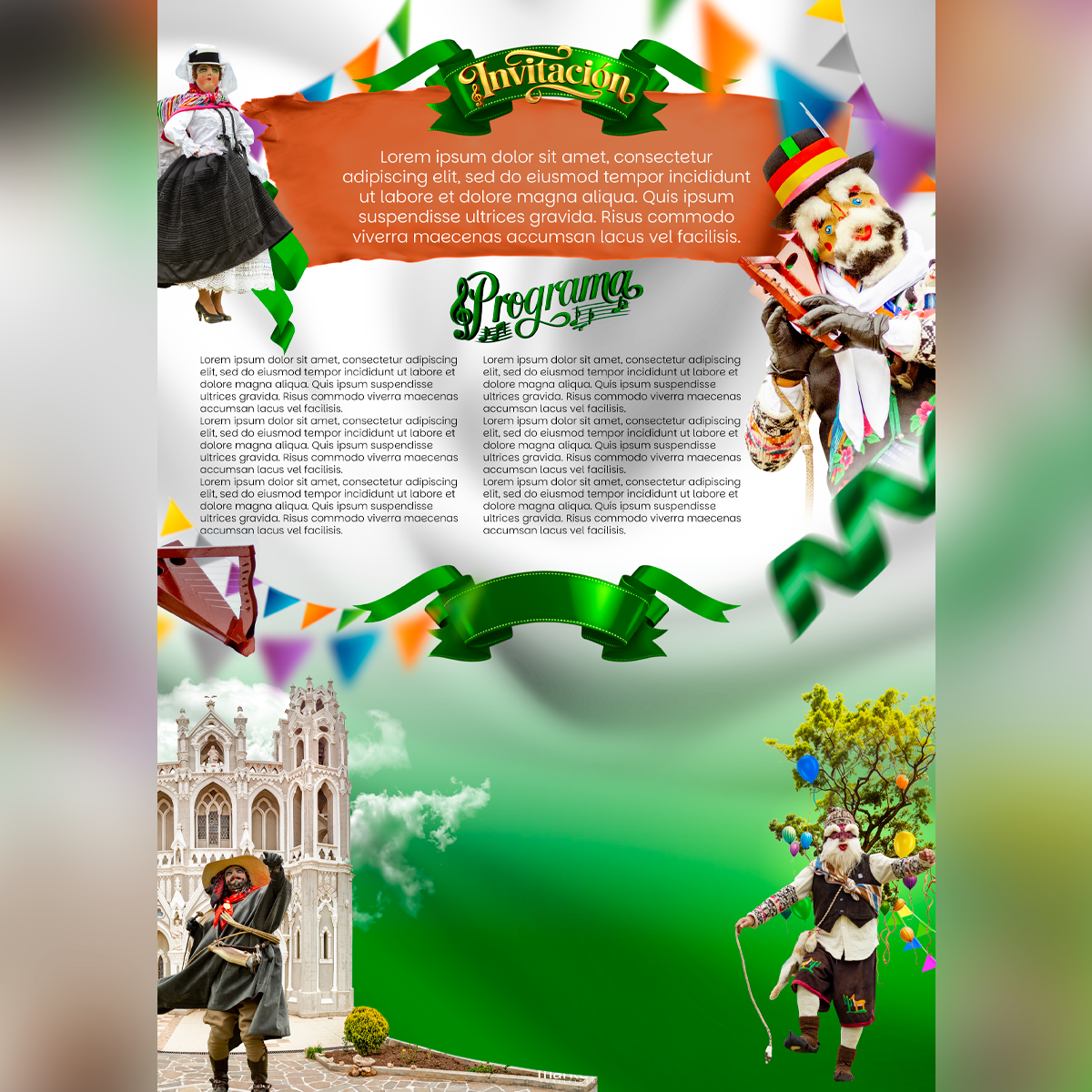 Programa festivo photoshop