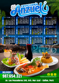 Diseño de calendario El Anzuelo