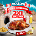 Plantilla para redes sociales – Oferta de Pollo a la Brasa