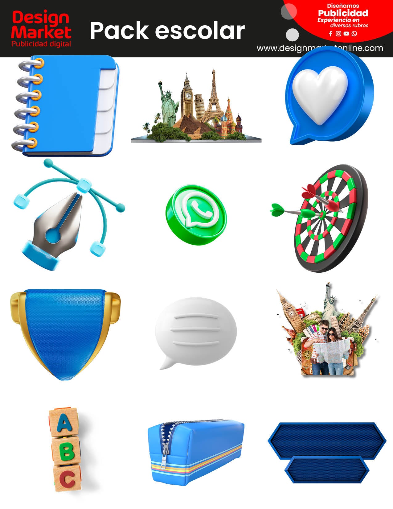 PACK RECURSOS ESCOLAR