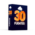 Colección de fuentes, tipos de letras - Design Market Perú