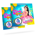 Flyer, post para redes sociales Modelo Sibely celeste - Design Market Perú