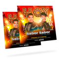 Flyer, post para redes sociales Modelo Sabor Sabor - Design Market Perú