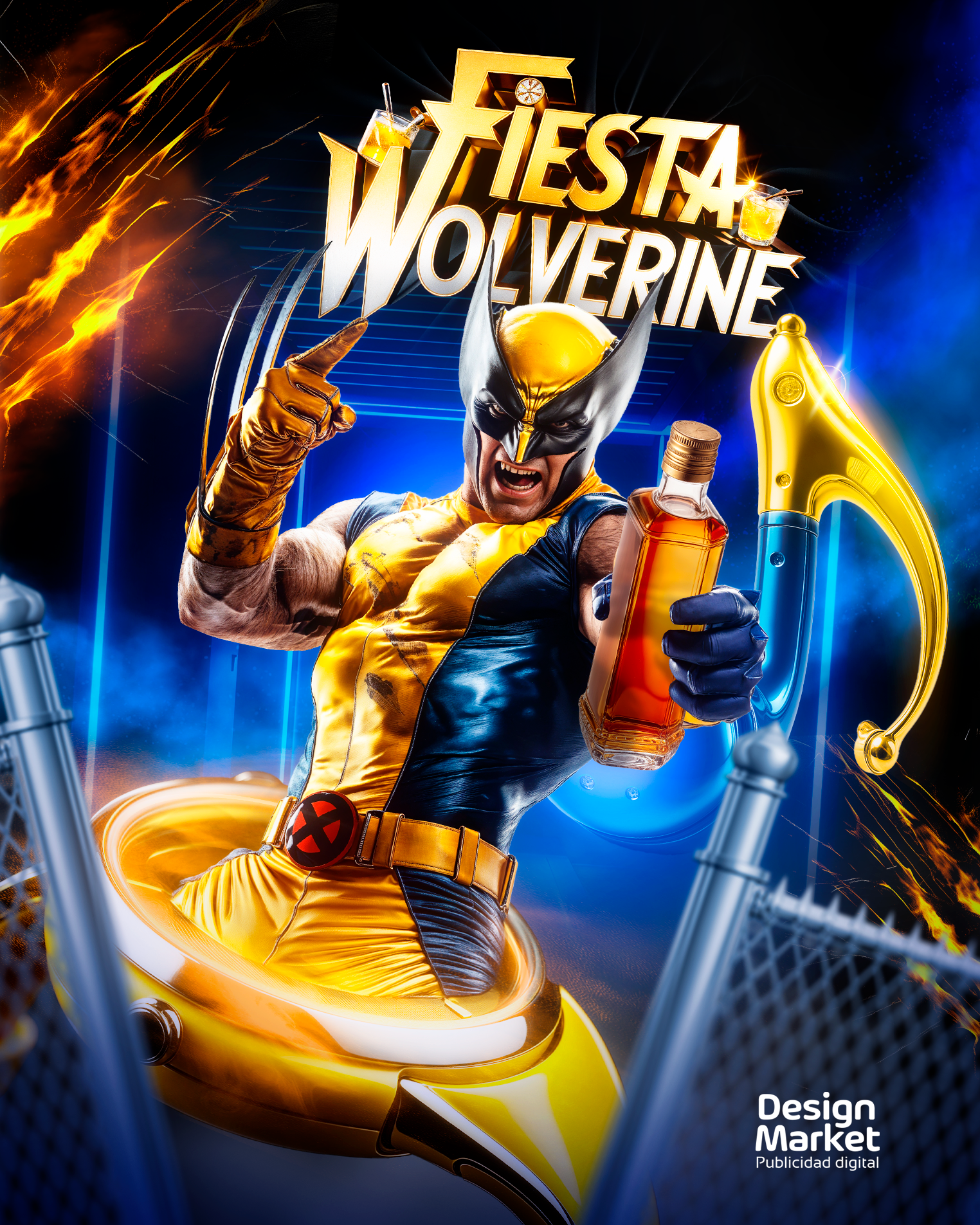 Diseño wolverine - Design Market Perú