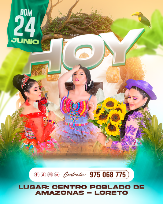 Diseño fiesta de San Juan fiesta folclore