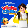 Plantilla inicio escolar nuevo año escolar