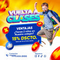 Plantilla inicio escolar ventajas 15%
