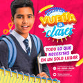 Plantilla inicio escolar niño vuelta a clases