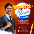 Plantilla inicio escolar vuelta a clases
