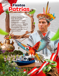Plantilla Fiestas patrias Perú PSD - Loreto - Design Market Perú