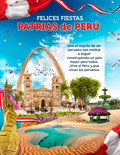 Plantilla Fiestas patrias Perú PSD - Tacna - Design Market Perú