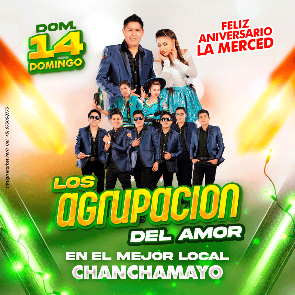 Flyer, post para redes sociales Modelo Agrupación del amor - Design Market Perú