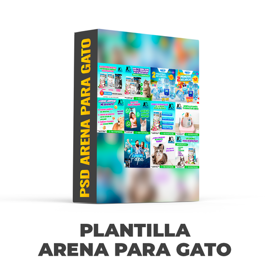 PACK 9 Arena Para Gato
