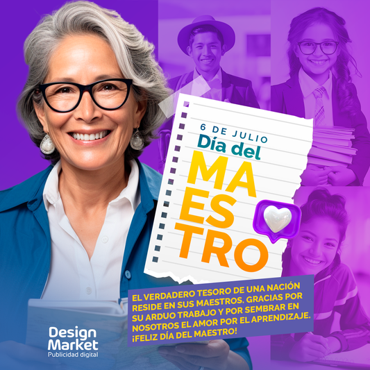 Flyer dia del maestro 11 - Design Market Perú