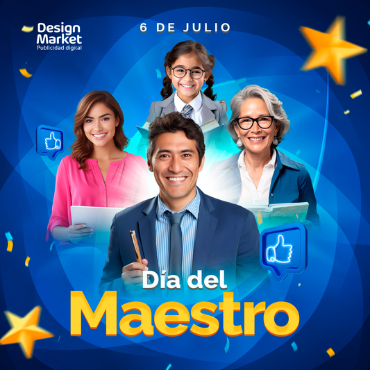 Flyer dia del maestro 12 - Design Market Perú