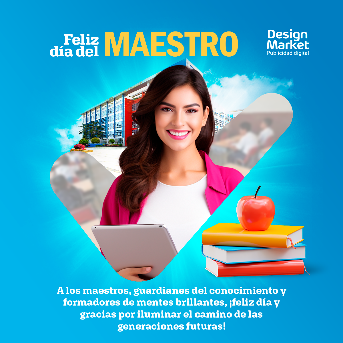 Flyer dia del maestro 2 - Design Market Perú