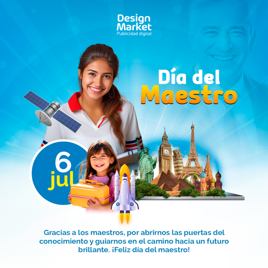 Flyer dia del maestro 5 - Design Market Perú