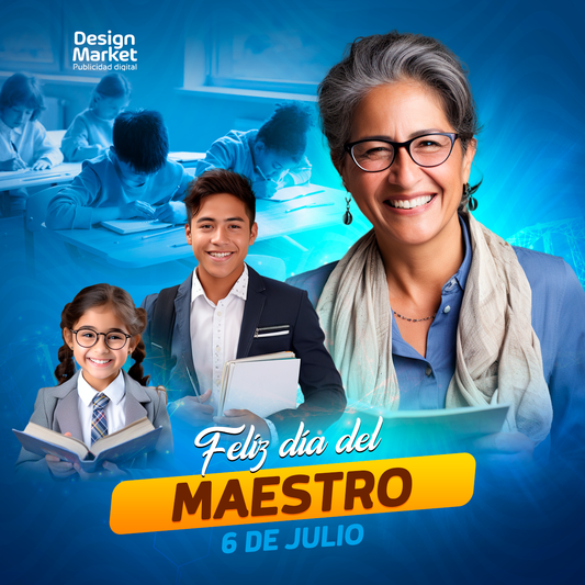 Flyer dia del maestro 6 - Design Market Perú