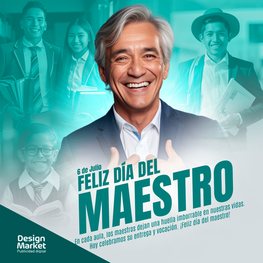 Flyer dia del maestro 7 - Design Market Perú
