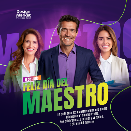 Flyer dia del maestro 9 - Design Market Perú