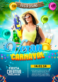 PLANTILLA FLYER VERANO - Design Market Perú