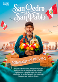 Diseño San Pedro y San Pablo 29 de junio