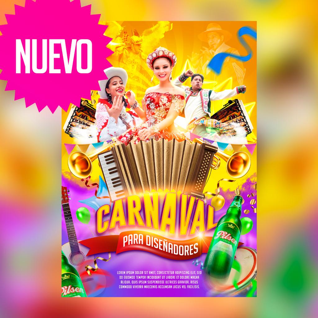 PLANTILLA CARNAVAL ANDINO - Design Market Perú