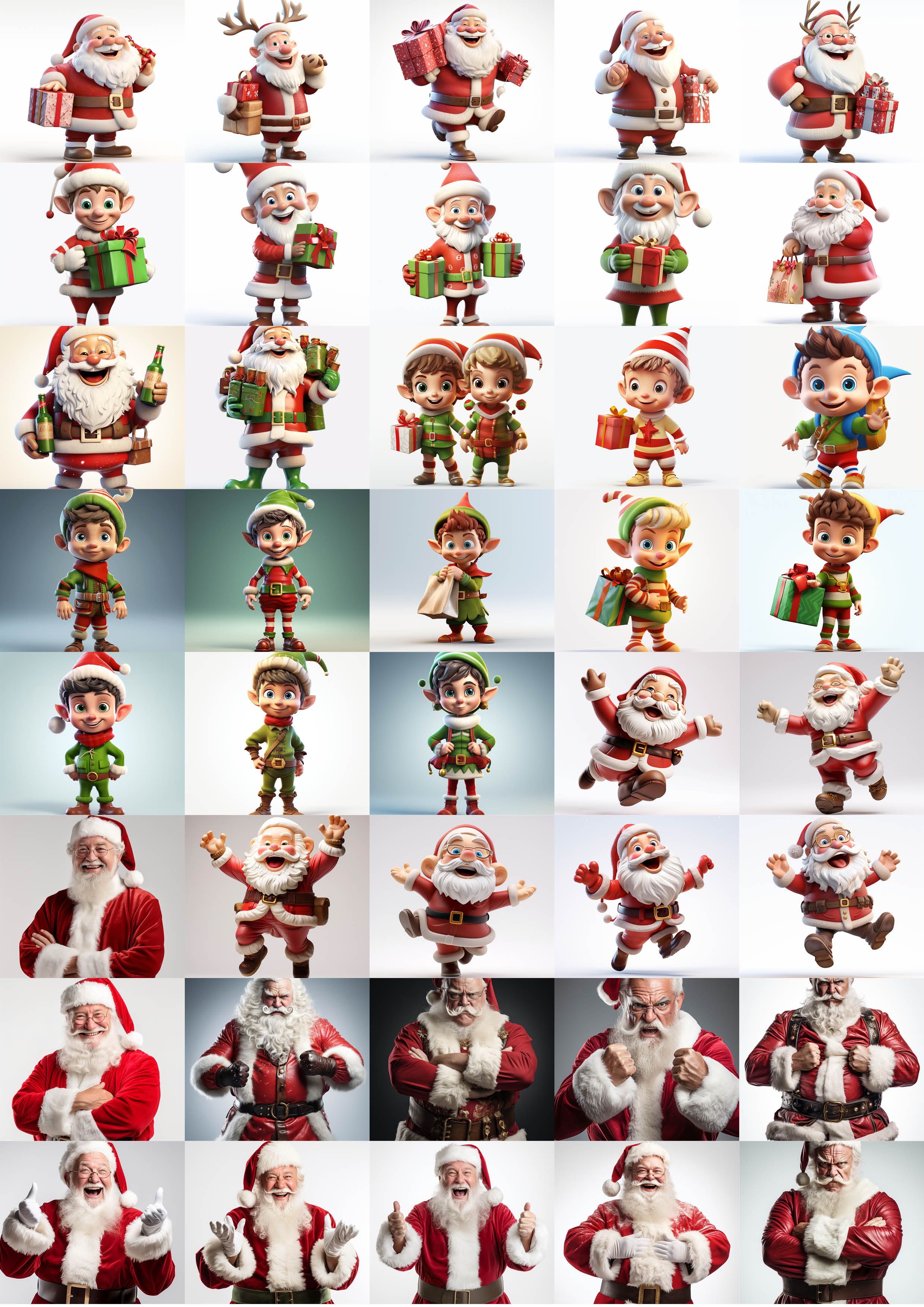 100 IMAGENES PAPÁ NOEL - Design Market Perú
