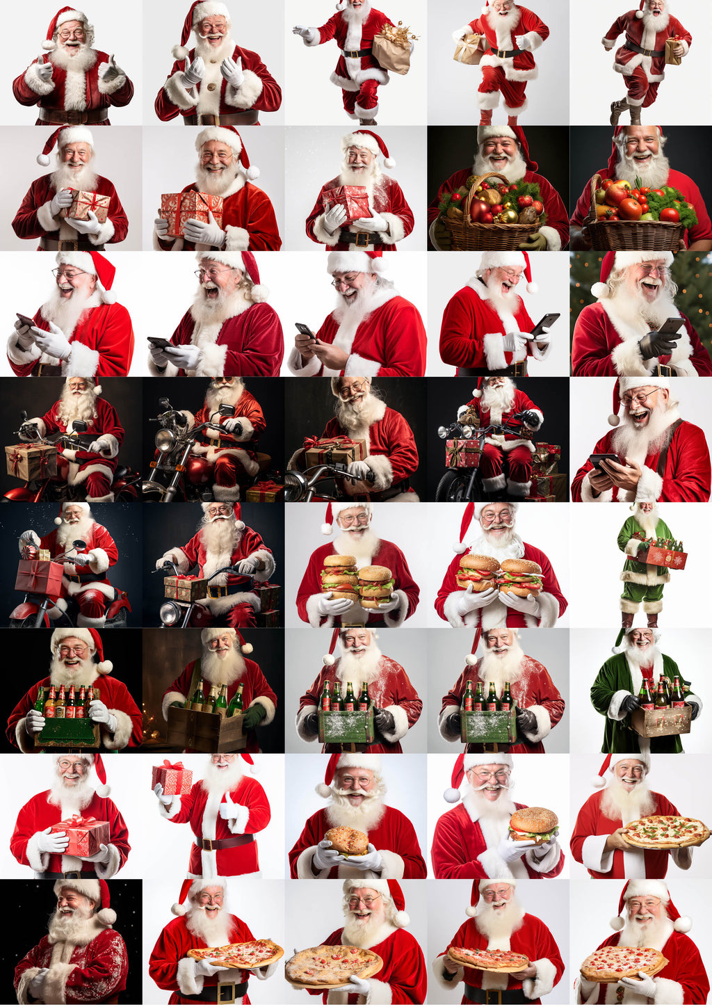 100 IMAGENES PAPÁ NOEL - Design Market Perú