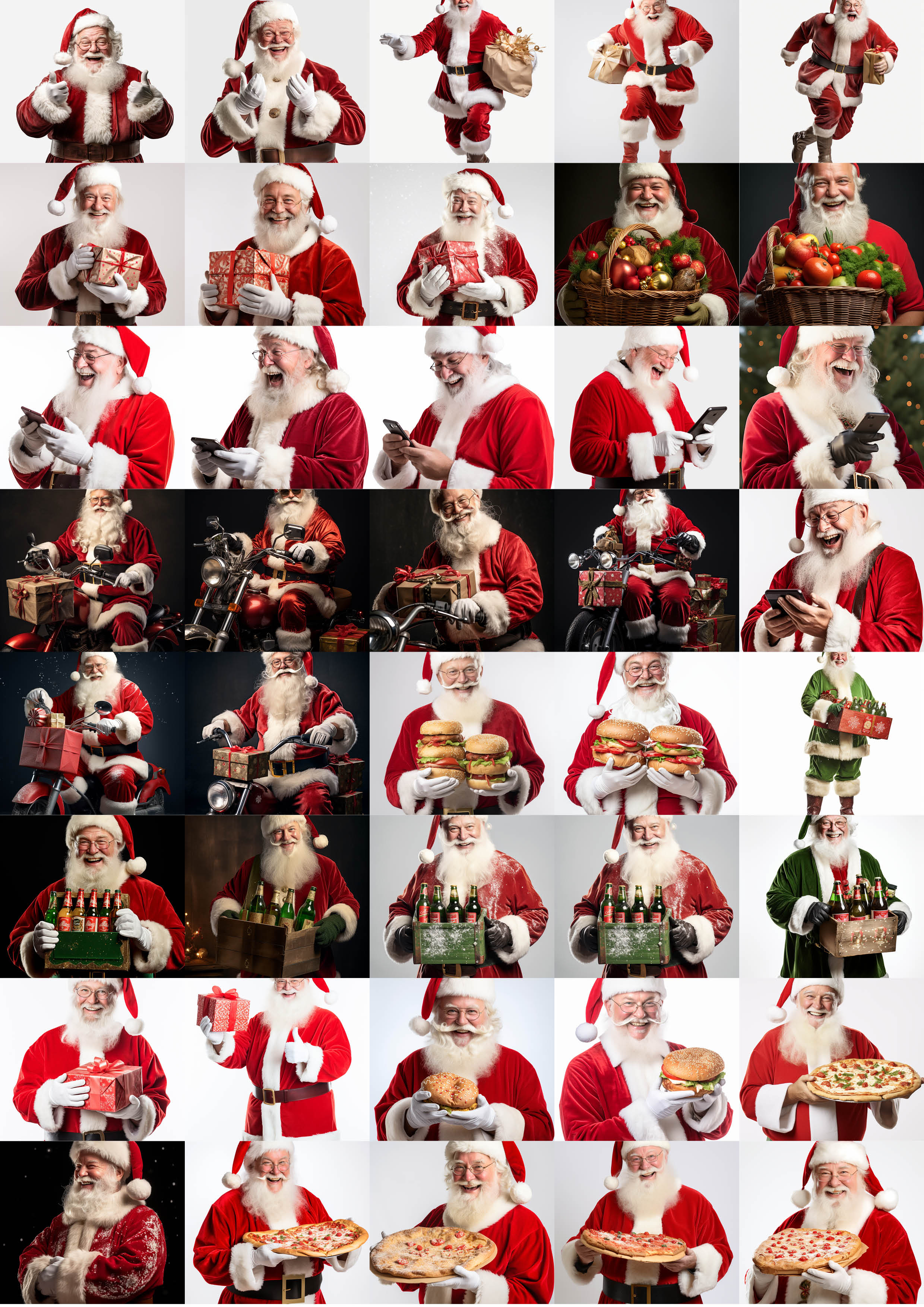 100 IMAGENES PAPÁ NOEL - Design Market Perú
