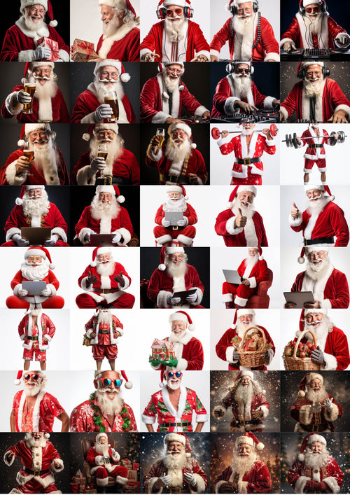 100 IMAGENES PAPÁ NOEL - Design Market Perú