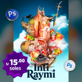 Poster 40x60cm INTI RAYMI - Design Market Perú