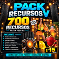 Pack Recursos V: 700 recursos profesionales de hasta 7000 px. Imágenes con fondo. Incluye sonido e iluminación, escenarios, marcos, modelos, construcción, San Valentín, bebidas y decoración.