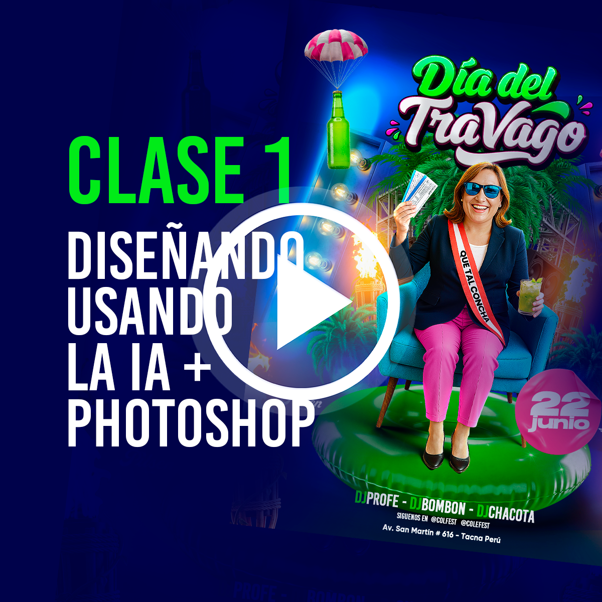 CLASE 1 GRATIS - Diseño por el día del trabajo